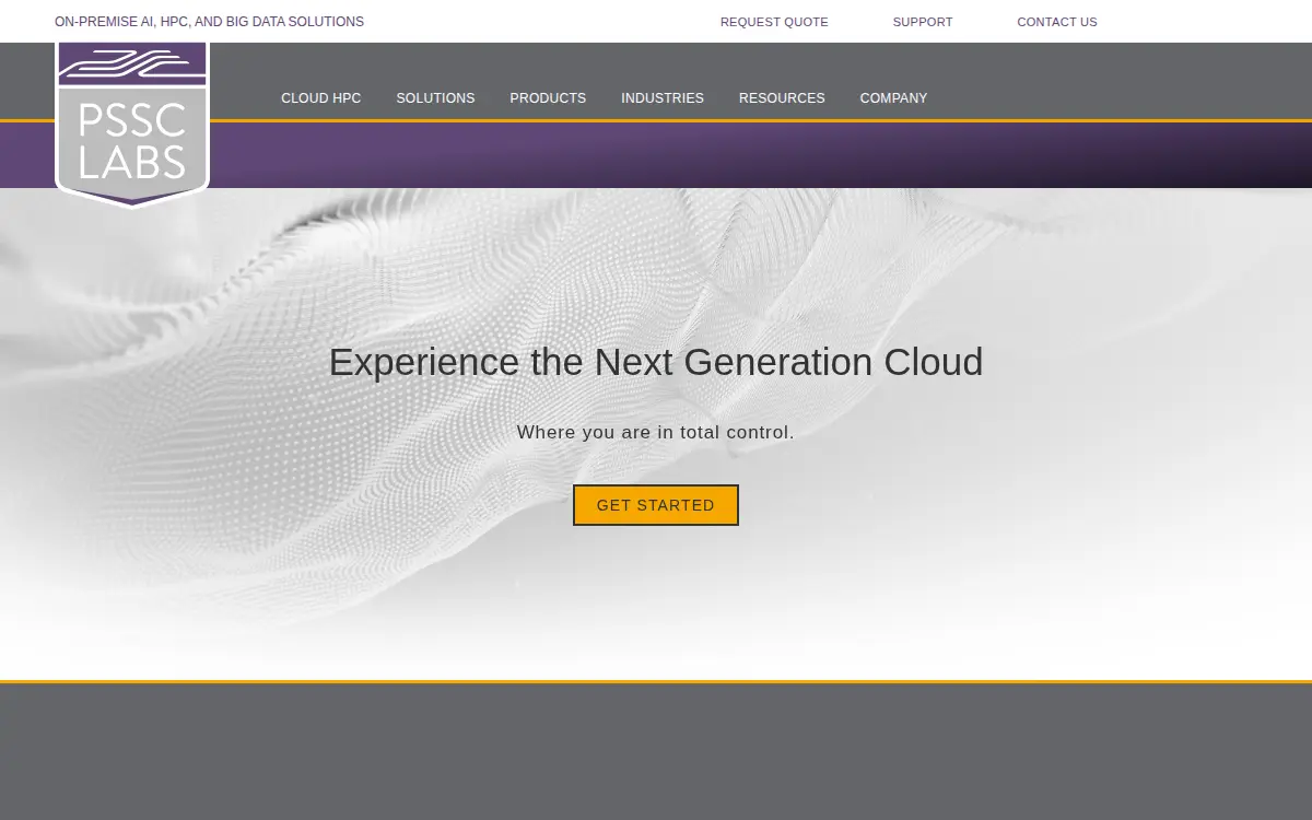 Homepage of Pssc Labs