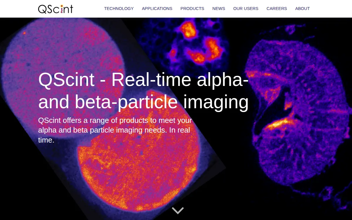 Homepage of Qscint Imaging Solutions LLC