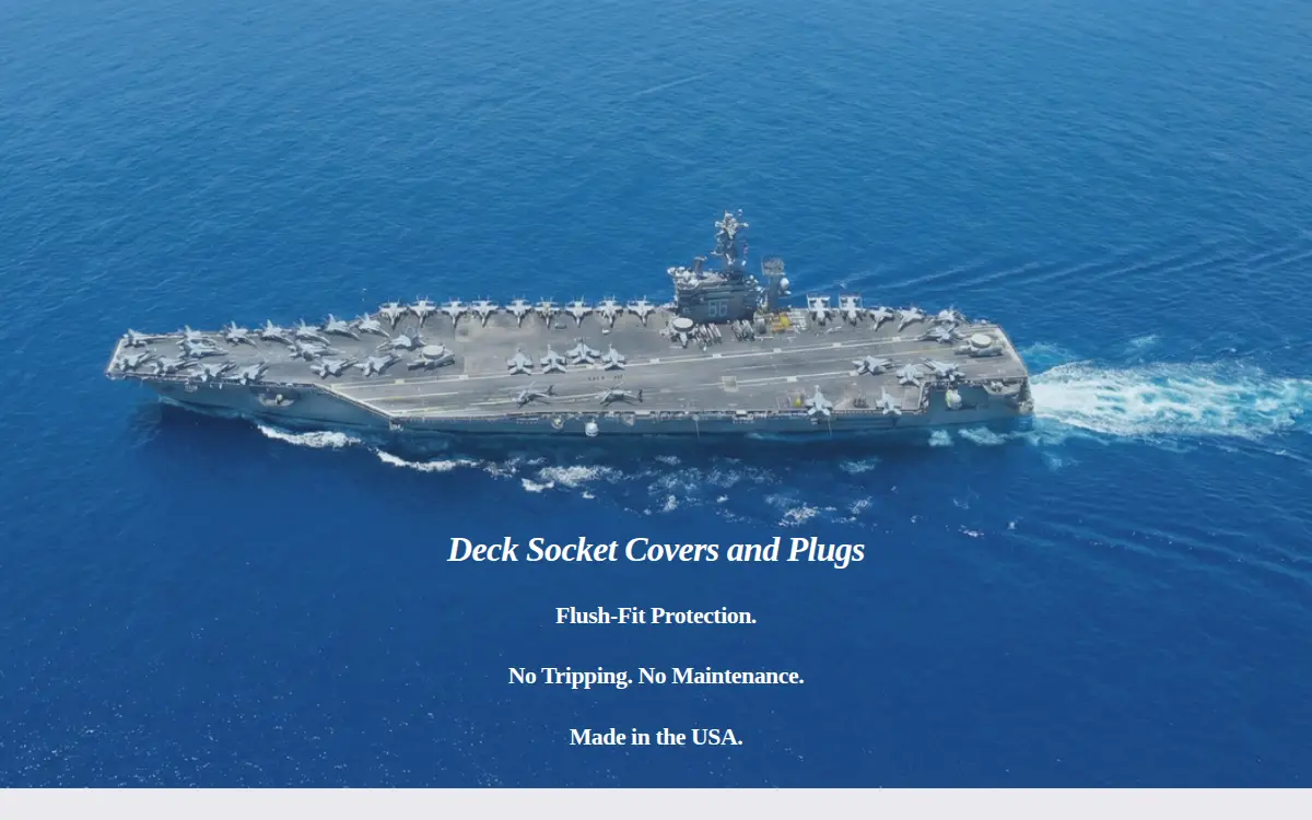 Homepage of Radco Maritime, LLC