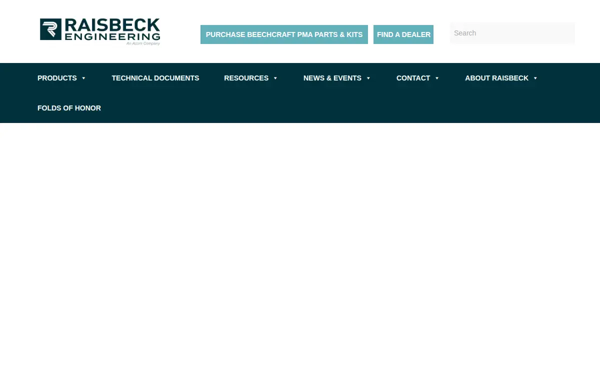 Homepage of Raisbeck Engineering, INC.