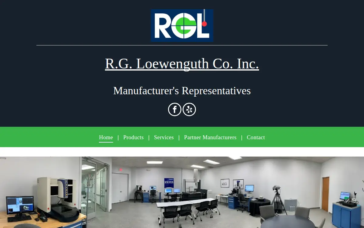 Homepage of Rg Loewenguth CO INC