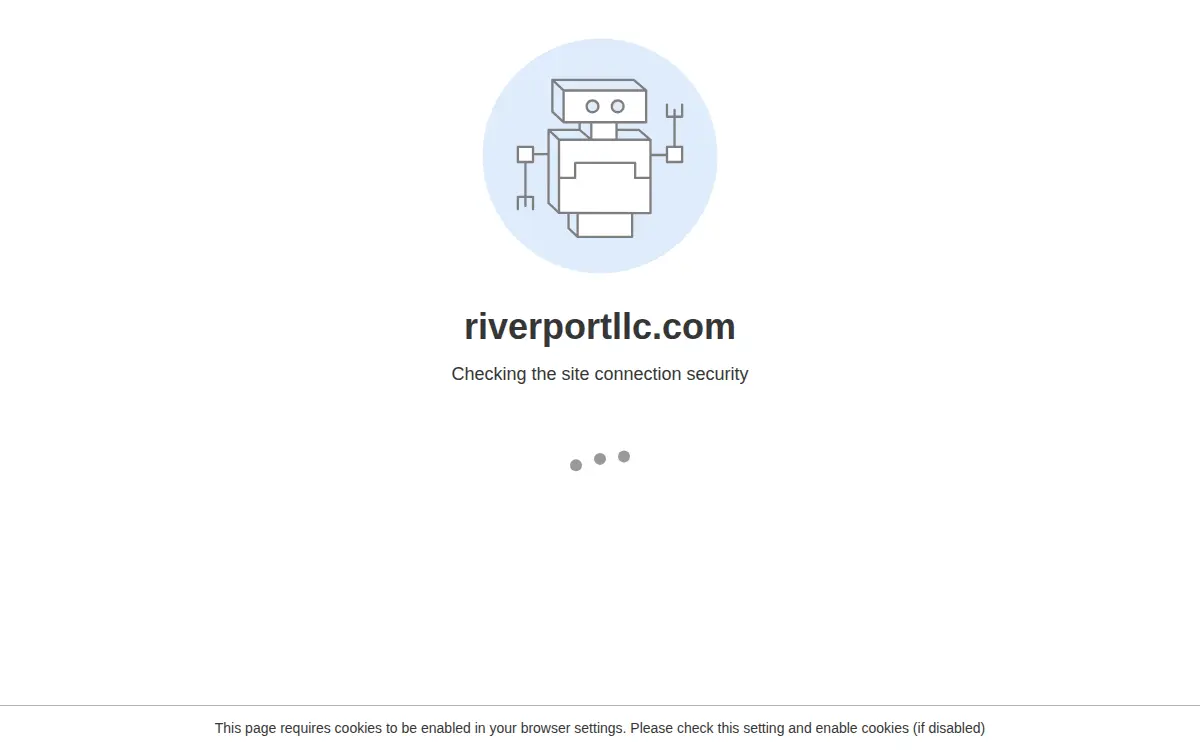 Homepage of River Port, LLC