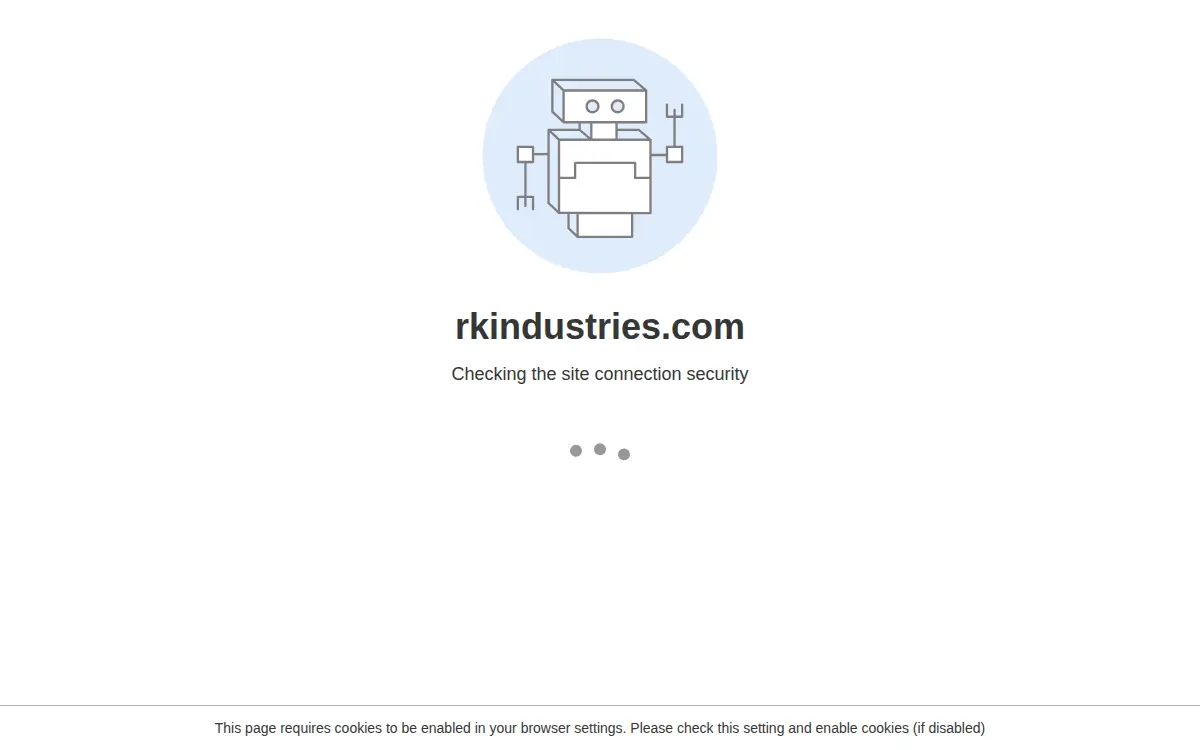 Homepage of Rk Mission Critical, LLC