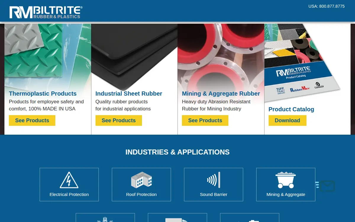 Homepage of Rm Biltrite LLC