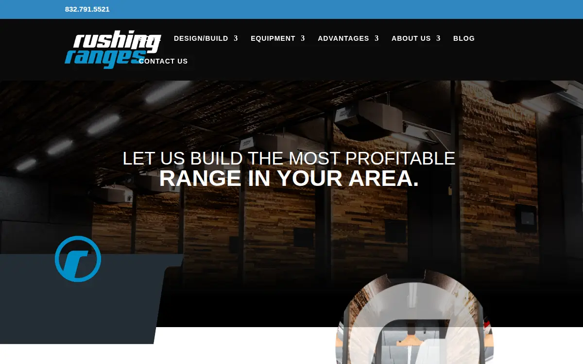 Homepage of Rushing Ranges INC.