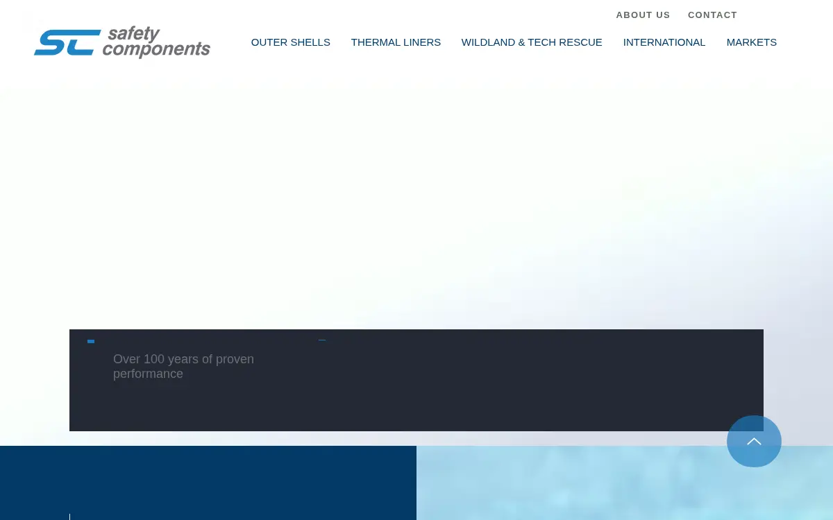 Homepage of Safety Components Fabric Technologies, INC