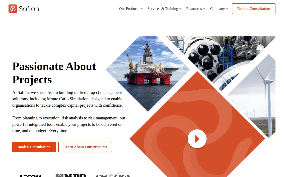 Homepage of Safran Electrical & Power Usa, LLC