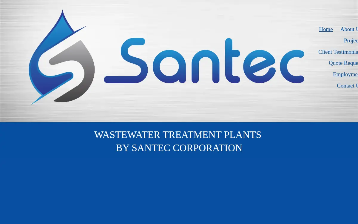 Homepage of Santec Corporation