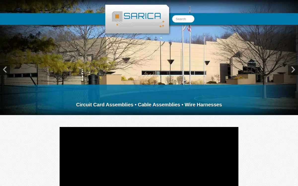 Homepage of Sarica Manufacturing Company LTD