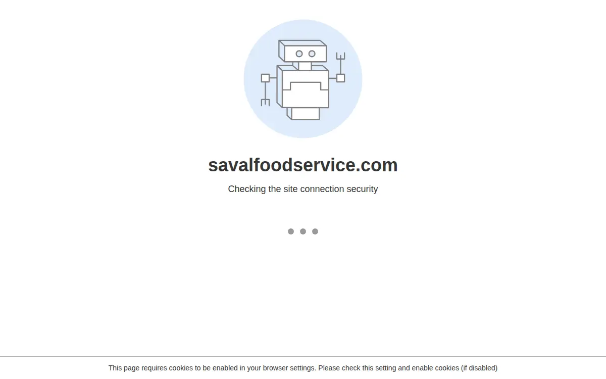 Homepage of Saval Foods, LLC