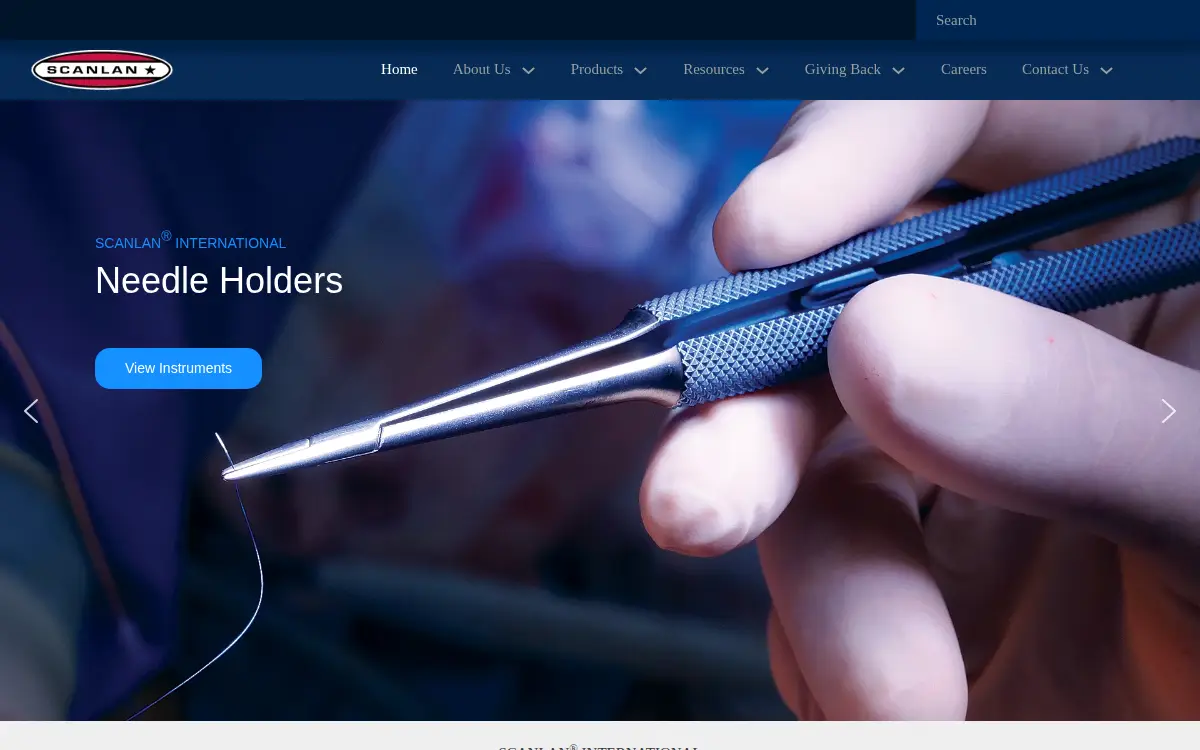 Homepage of Scanlan International INC
