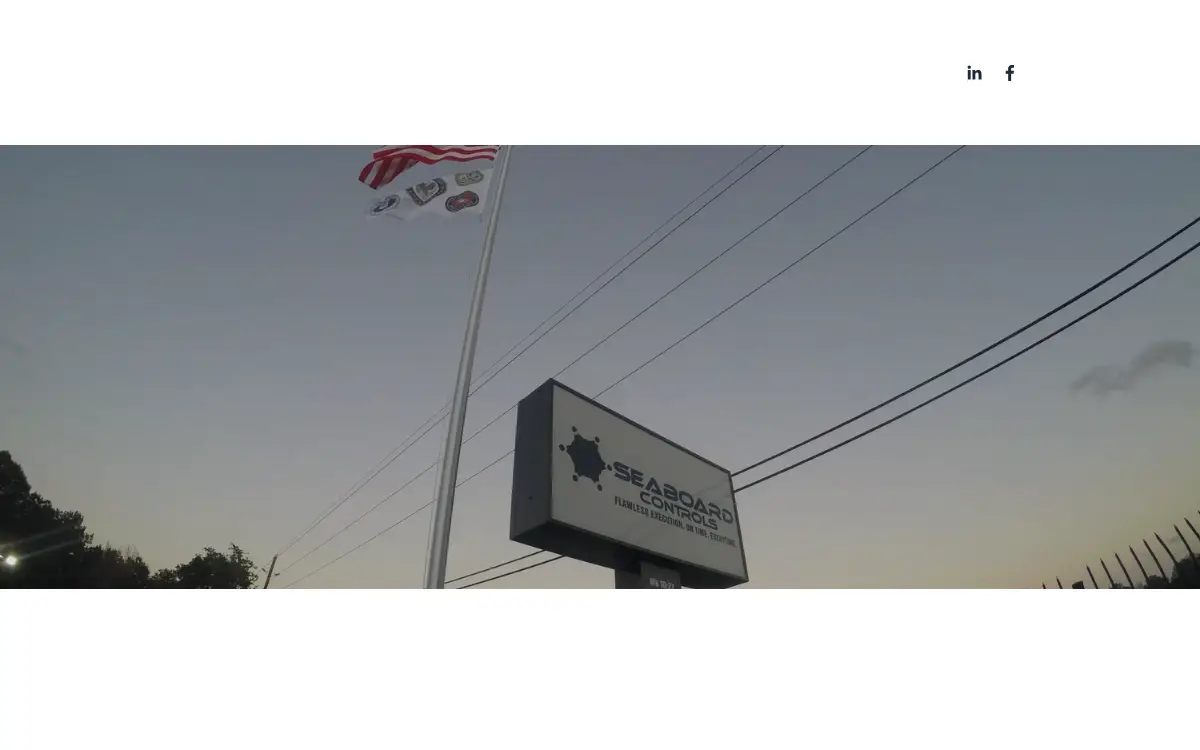 Homepage of Seaboard Controls, LLC