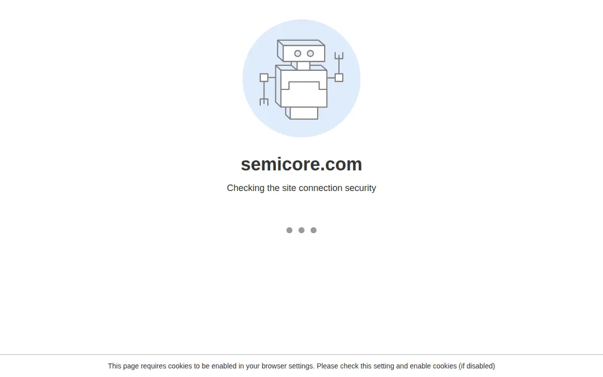 Homepage of Semicore Equipment, INC