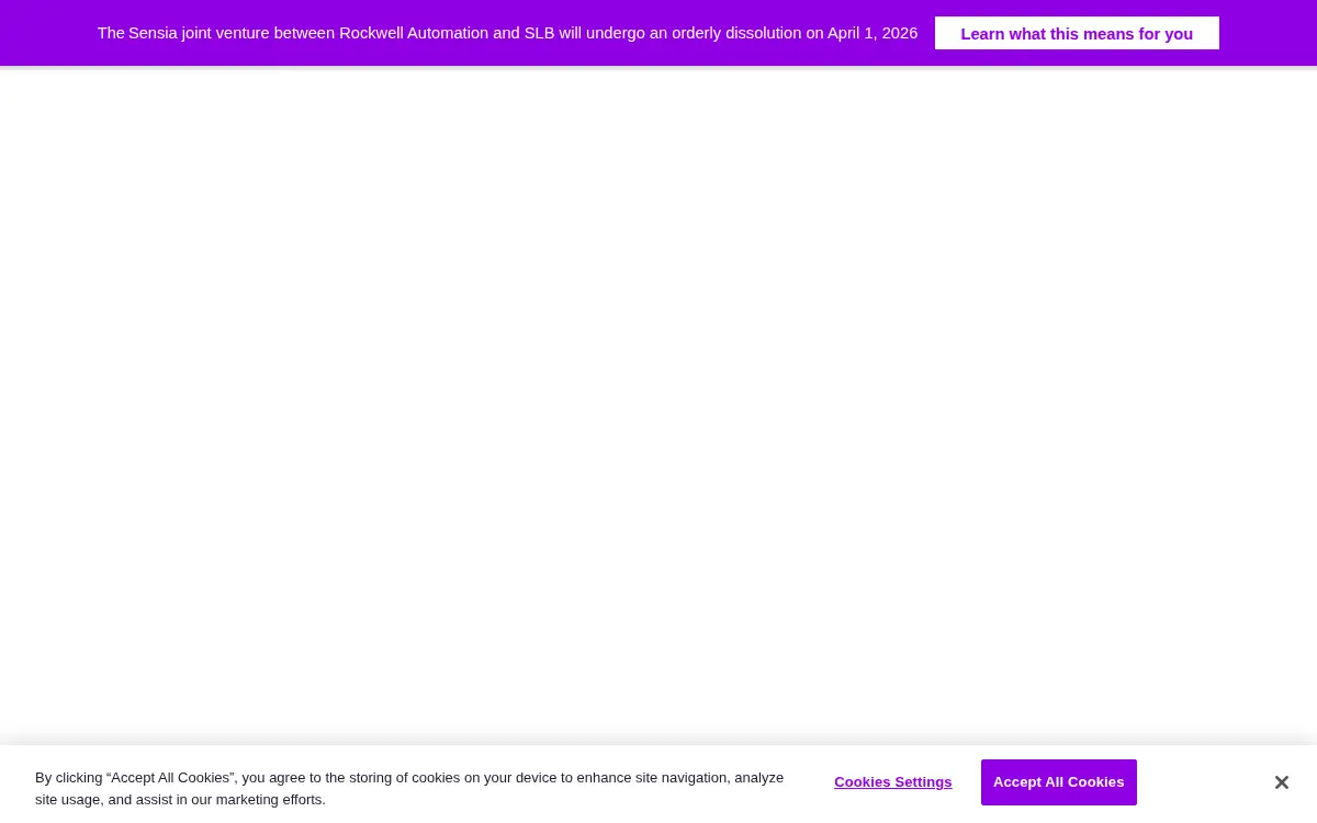 Homepage of Sensia LLC