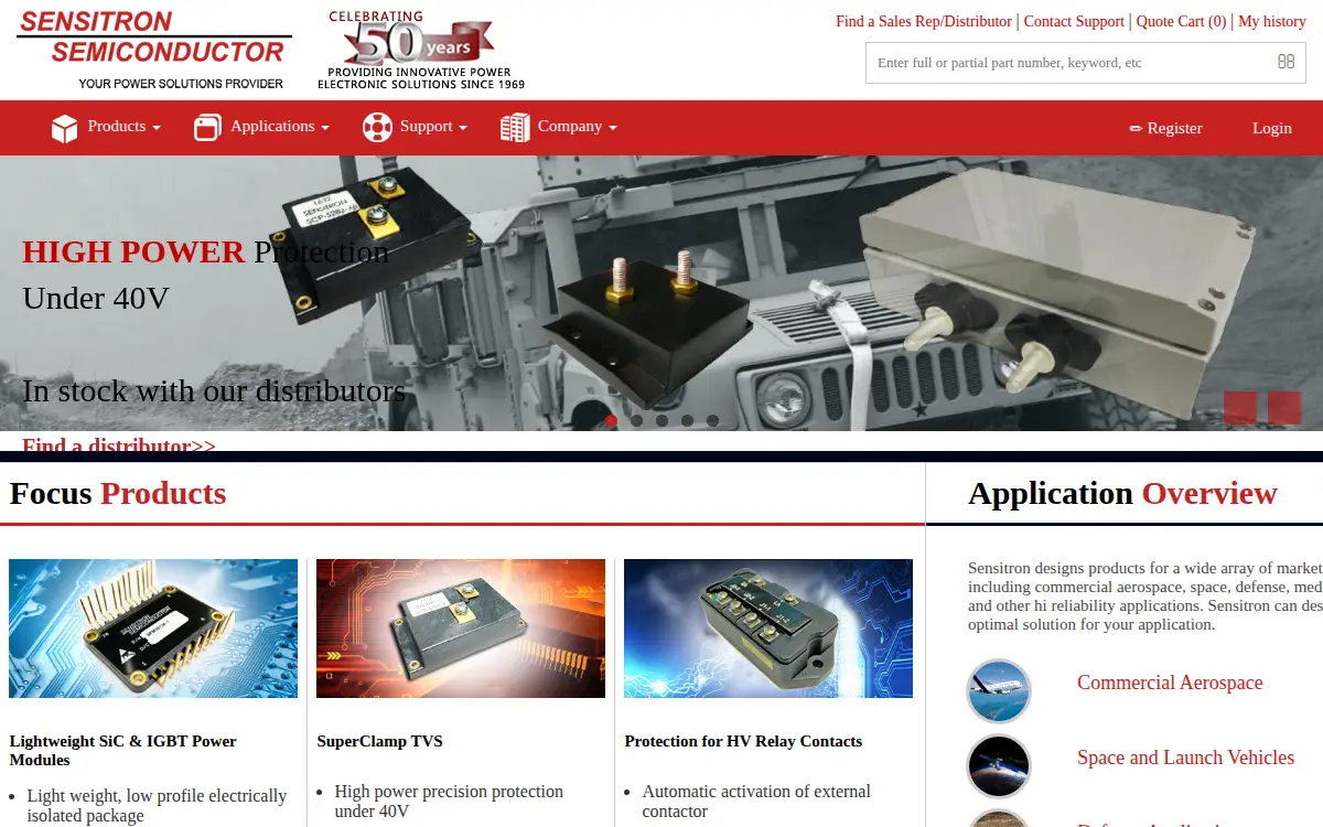 Homepage of Rsm Electron Power INC