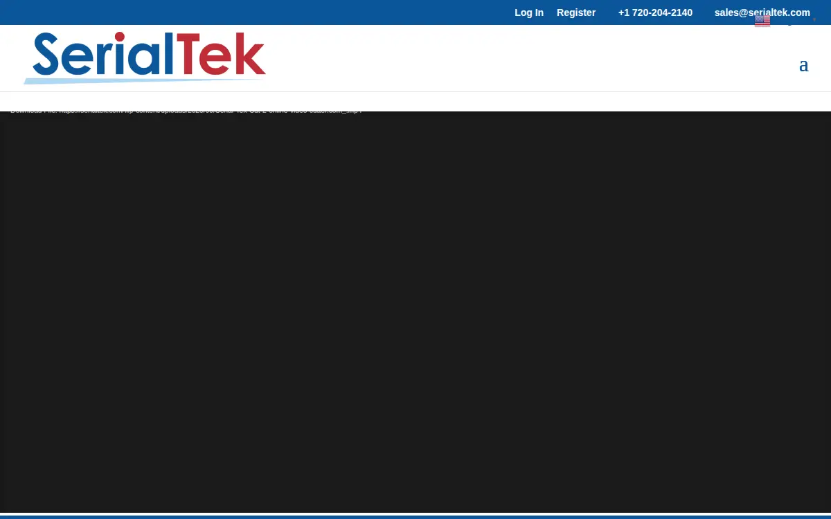 Homepage of Serialtek LLC