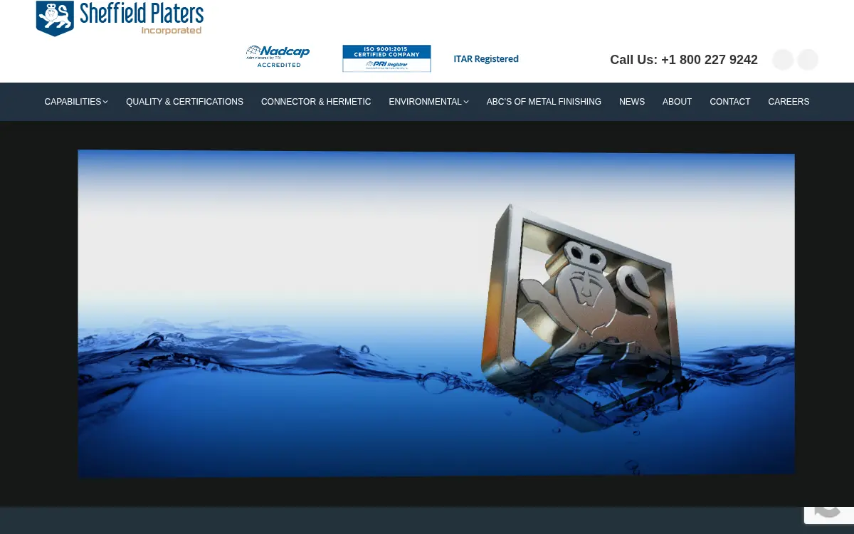 Homepage of Sheffield Platers, INC.