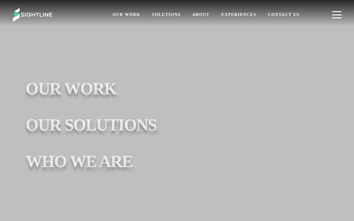 Homepage of Sightline Commercial Solutions LLC