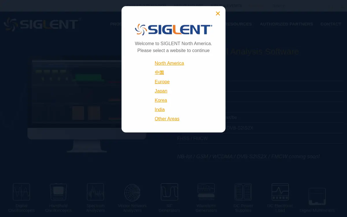 Homepage of Siglent Technologies NA INC
