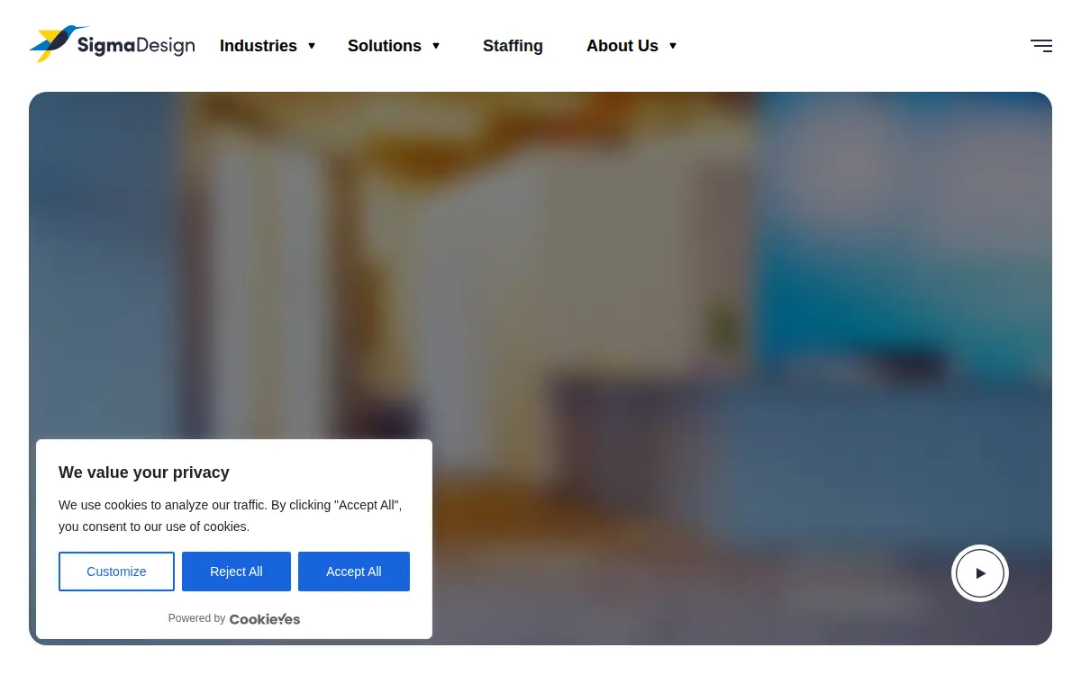 Homepage of Sigma Design, INC.