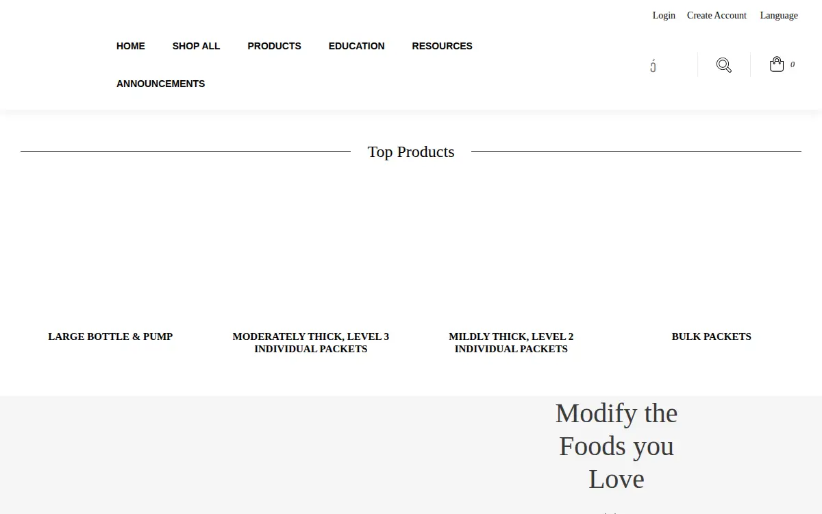Homepage of Simply Thick LLC