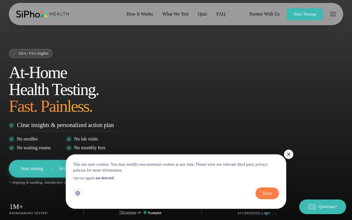 Homepage of Siphox INC