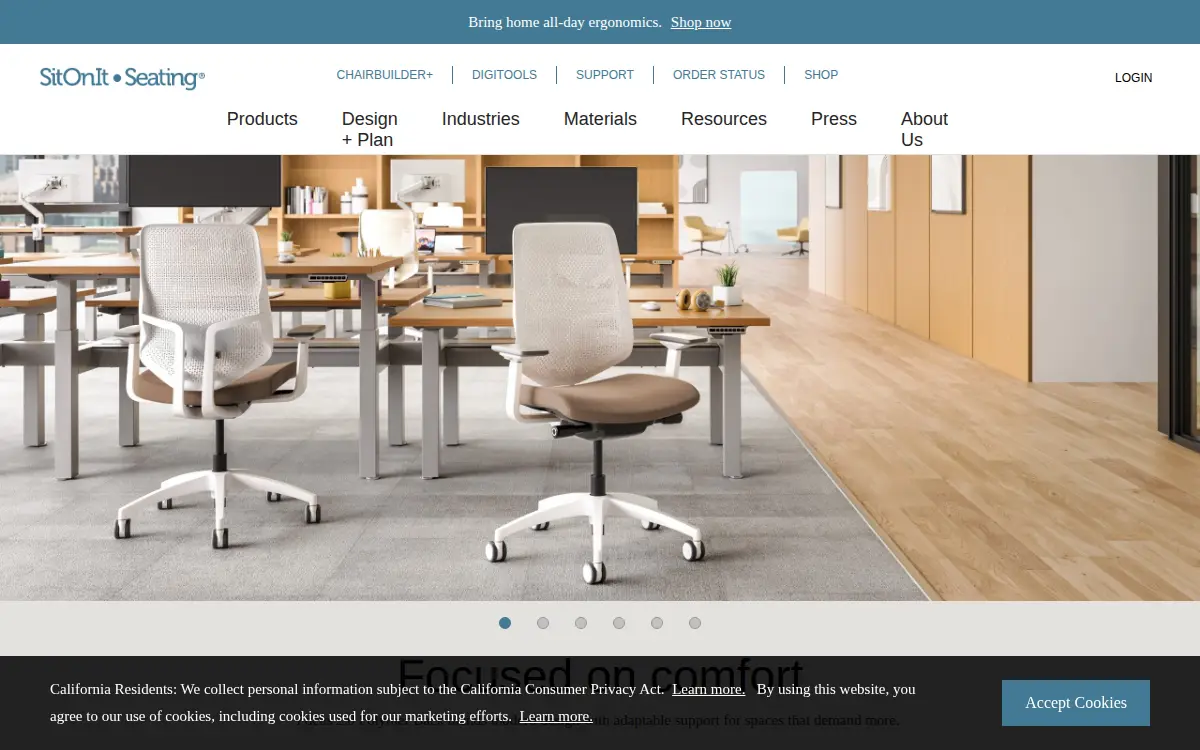Homepage of Exemplis LLC