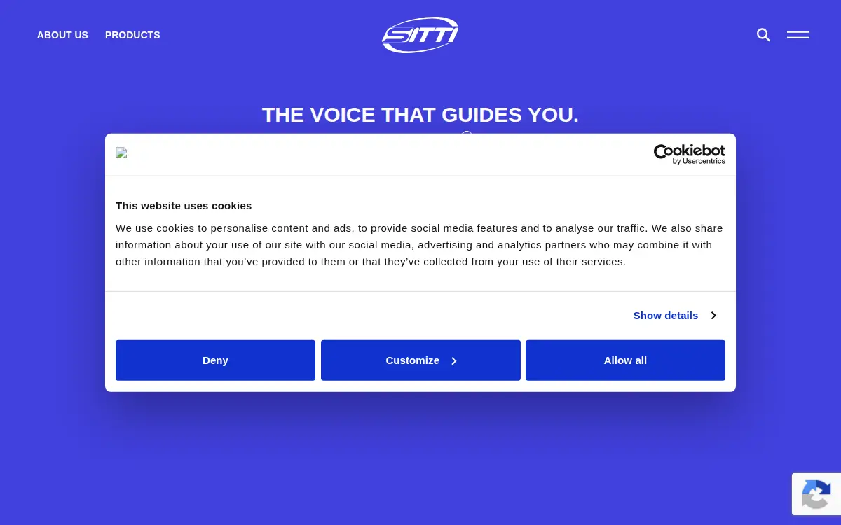 Homepage of Sitti Us, INC.
