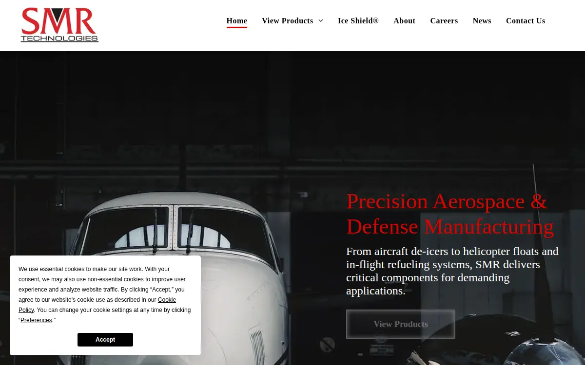Homepage of Smr Acquisition LLC