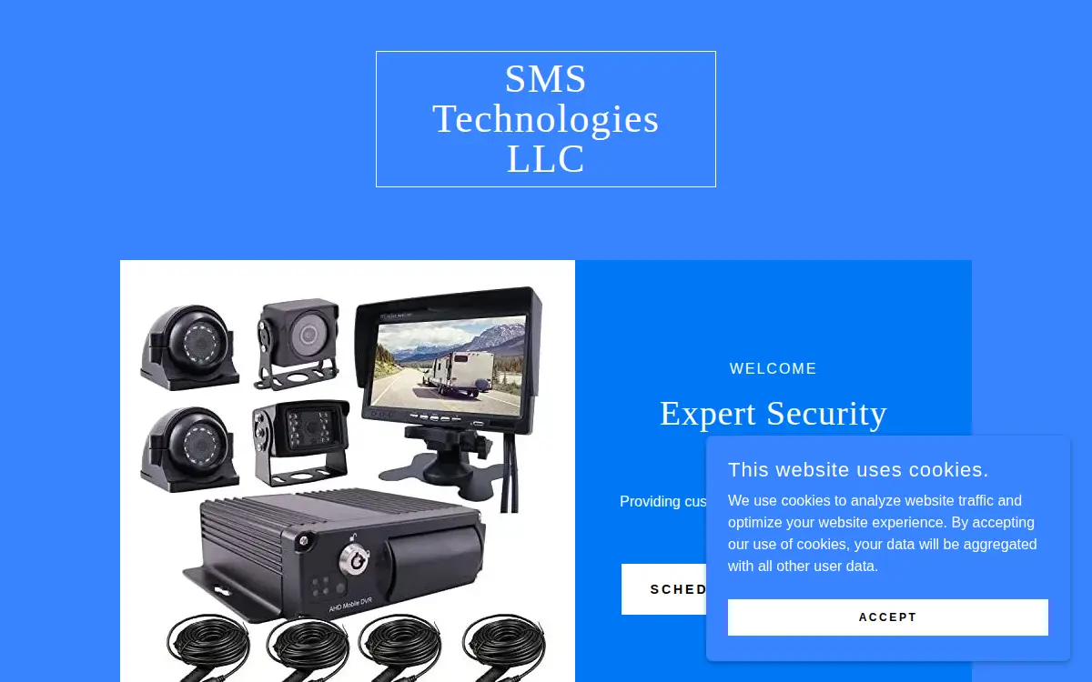 Homepage of Sms Technologies LLC