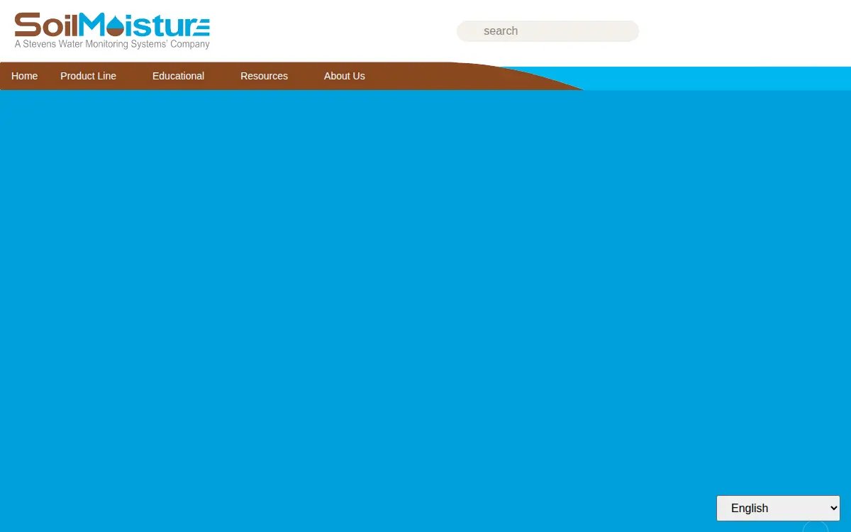 Homepage of Soilmoisture Equipment CORP.