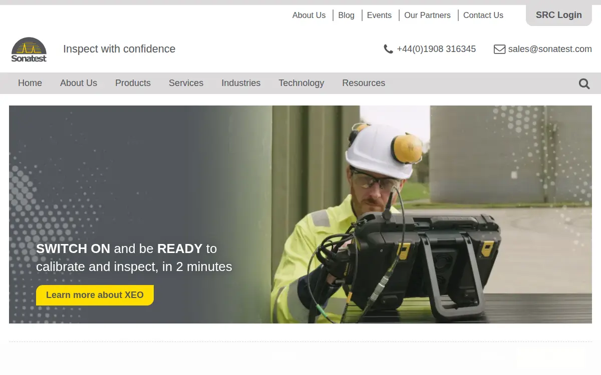Homepage of Sonatest INC