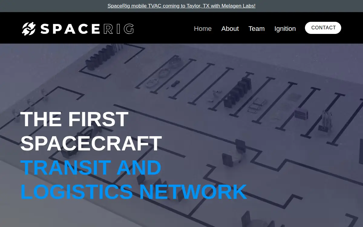 Homepage of Space Rig Systems INC