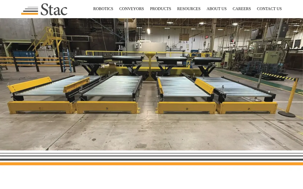 Homepage of Stac Material Handling INC