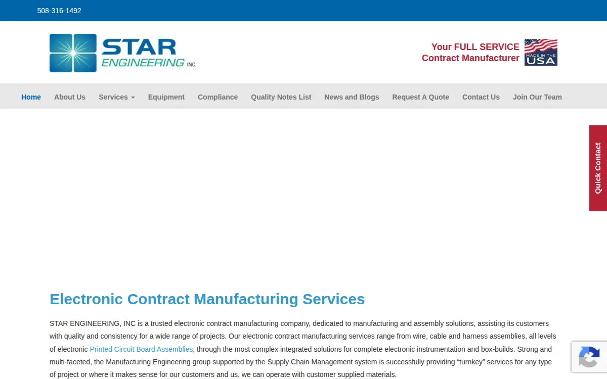Homepage of Star Engineering INC