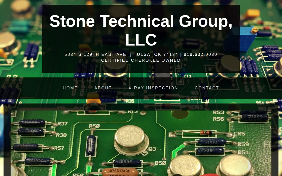 Homepage of Stone Technical Group LLC