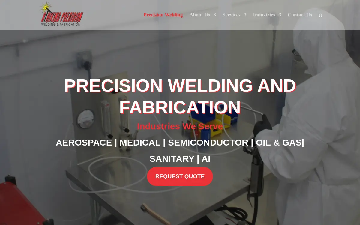 Homepage of Envy Industries, LLC