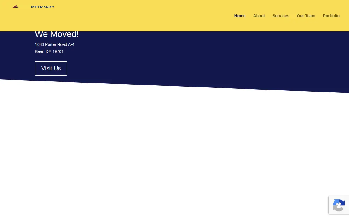 Homepage of Strong Women Industrial Materials, LLC