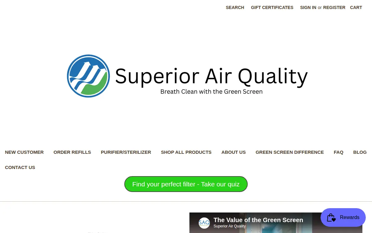 Homepage of Hsq LLC