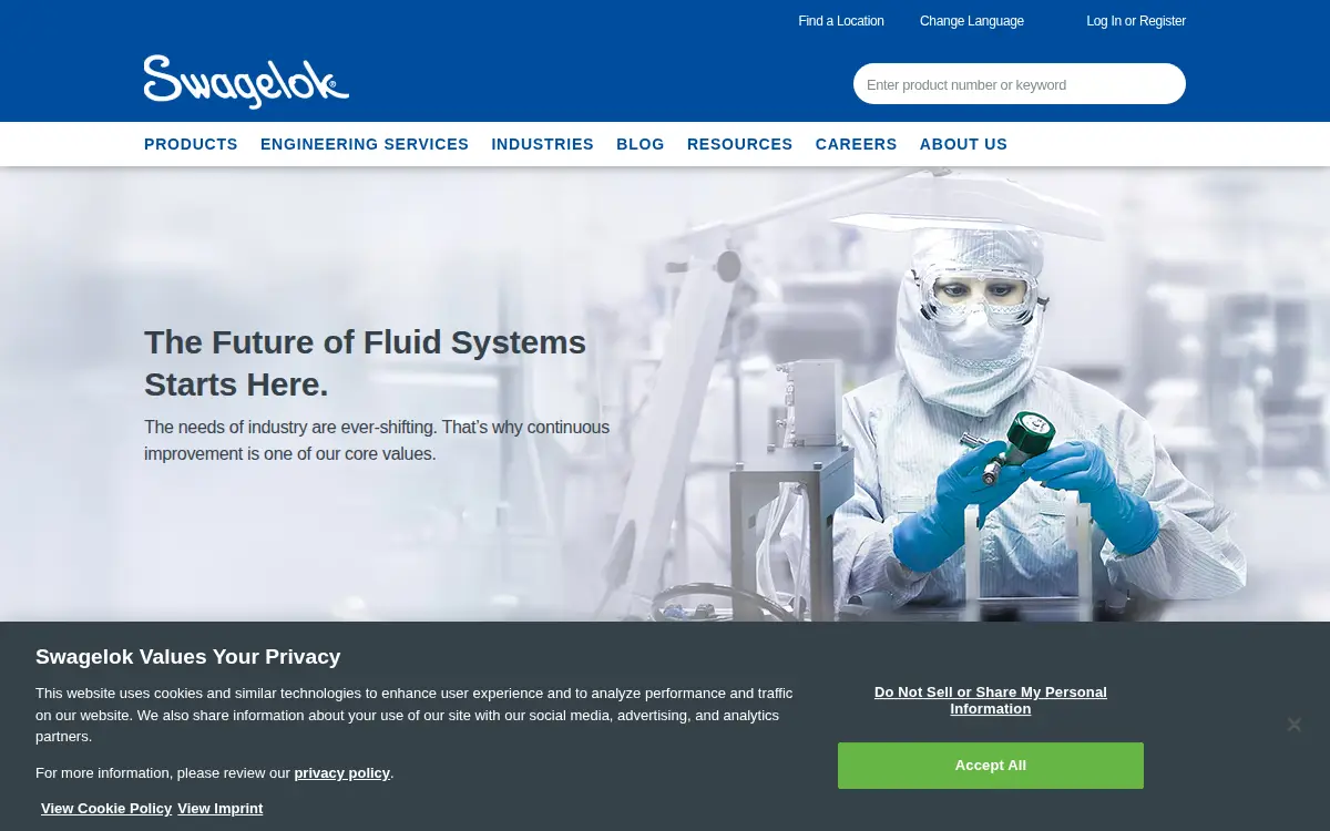 Homepage of S & G Smith CORP