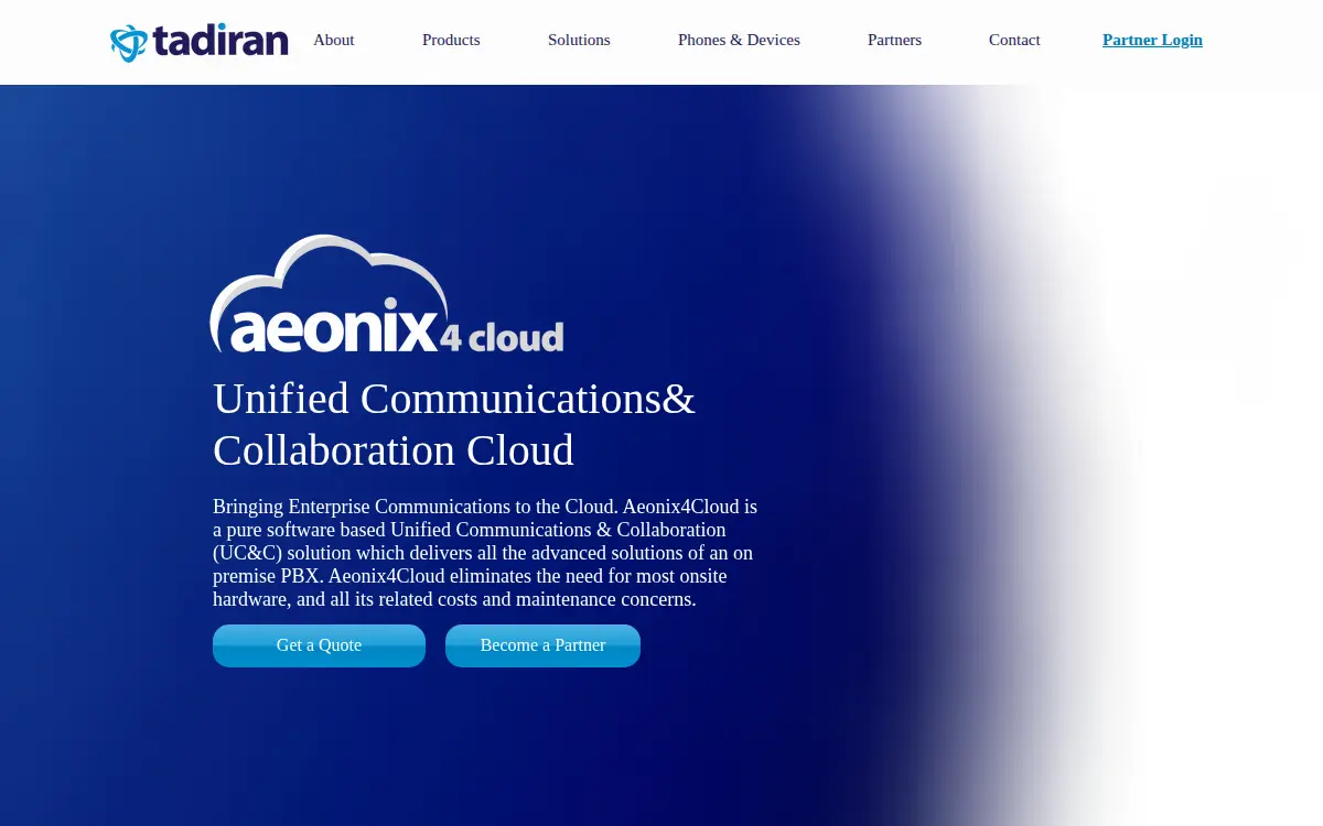 Homepage of Tadiran Telecom, INC.