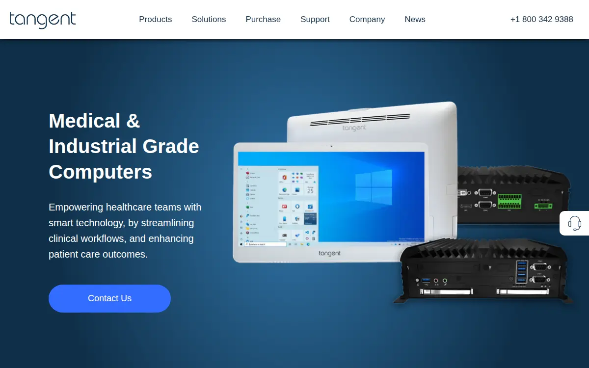 Homepage of Tangent Computer INC.