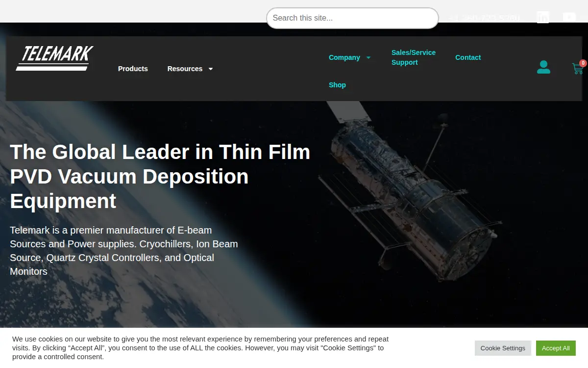 Homepage of Tfi-telemark, INC.