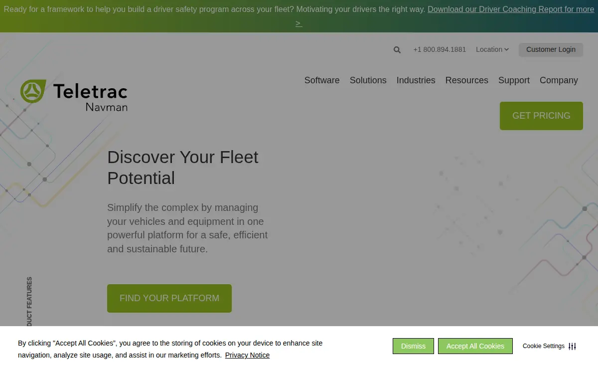 Homepage of Fleet Management Solutions INC