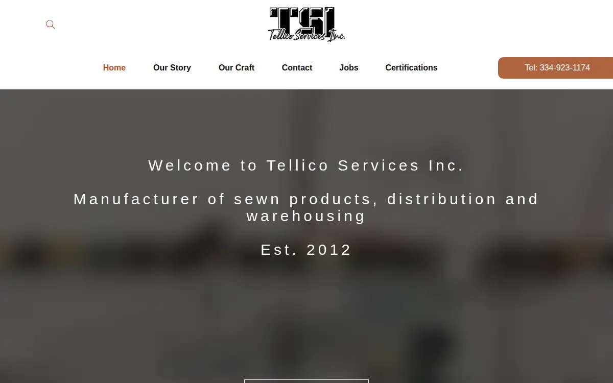 Homepage of Tellico Services, INC