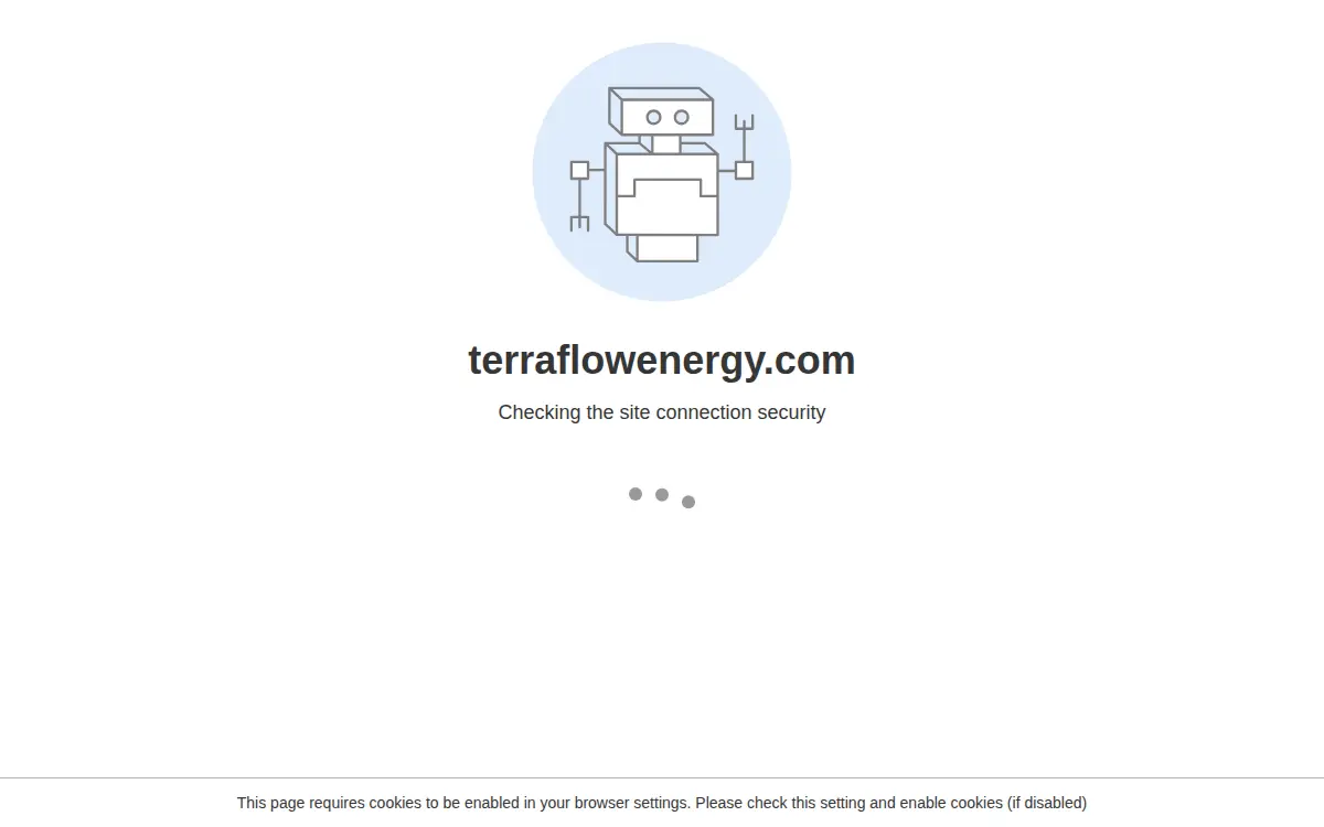 Homepage of Terraflow Energy Operating, LLC