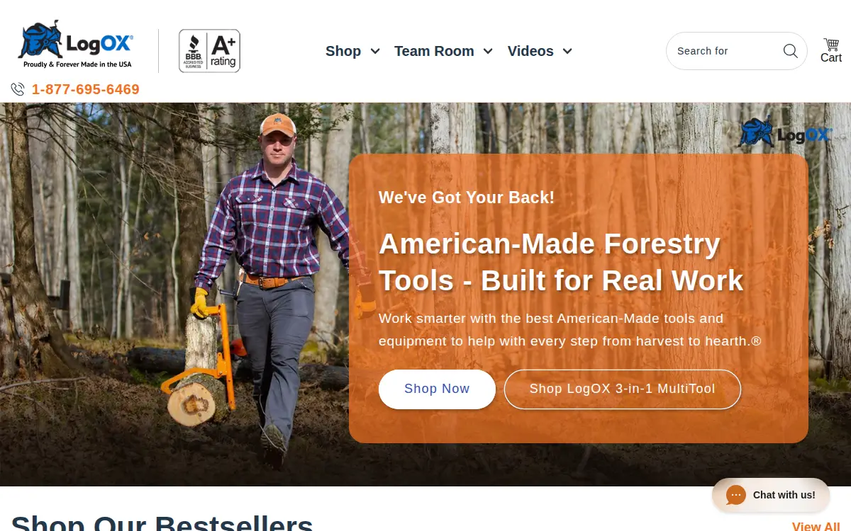 Homepage of Logox, LLC