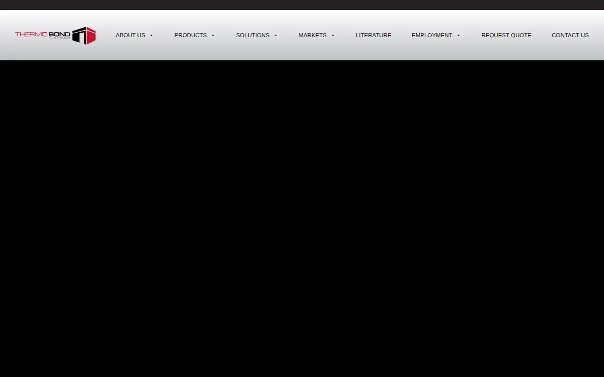 Homepage of Thermo Bond Buildings LLC