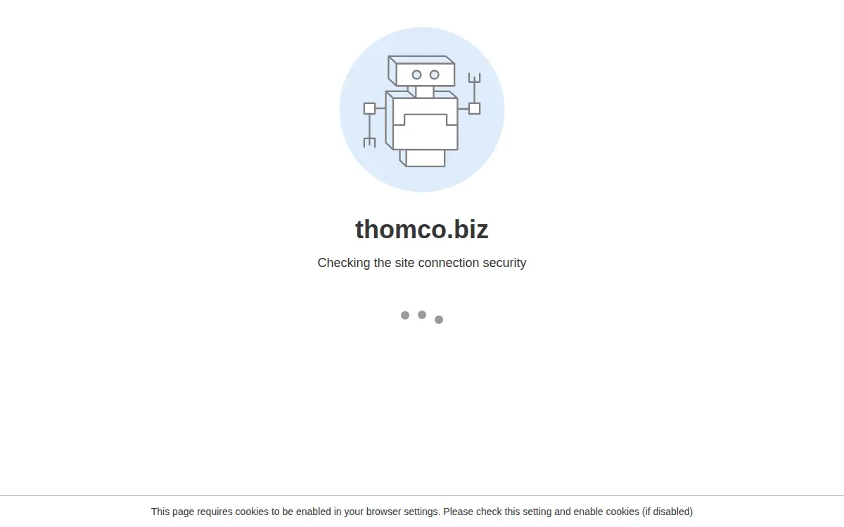 Homepage of Thomco Specialty Products INC