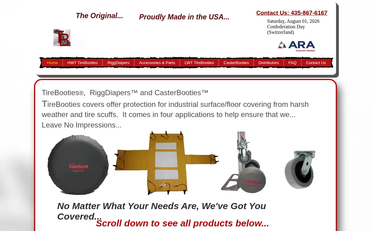 Homepage of Beach Walker LLC